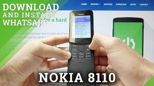 Gadget master 99 if you have any question then comment us below. How To Download And Install Whatsapp In Nokia 8110 Youtube