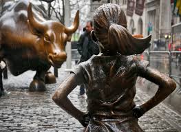 At this point, it's probably. Why The Wall Street Bull Sculptor Wants The Fearless Girl Put Out To Pasture The Boston Globe