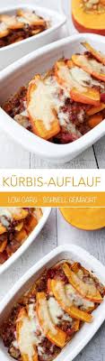 Schneller Low Carb Kurbisauflauf Mit Hackfleisch Und Mozzarella Rezept Kurbisauflauf Rezepte Hackfleisch