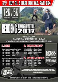 Sebagaimana diberitakan oleh tribun bali (22/9/2017) pusat vulkanologi dan mitigasi bencana geologi (pvmbg) badan geologi, kementerian esdm, mengumumkan kenaikan status gunung agung di. Kendeng Running Adventure 2017 Lariku Info