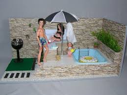 Barbie Ken Pool Barbiehaus Haus Mobel Poollandschaft Schwimmbad In Munchen Altstadt Barbie Haus Pool Schwimmbader