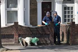 Police Search Teams Crime Scene Cordon Editorial Stock Photo
