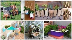 De la designeri care creeaza permanent astfel de produse la oameni obisnuiti pasionati de protejarea mediului si de obiecte. Decoratiuni Unice De Gradina Din Materiale Reciclabile