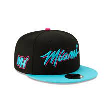 Miami Heat Nba Authentics City Series 9fifty Snapback Miami Heat Vice New Era Cap Nba Hats