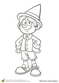 Coloriage Heros Contes De Fees Pinocchio Conte De Fee Coloriage Pinocchio