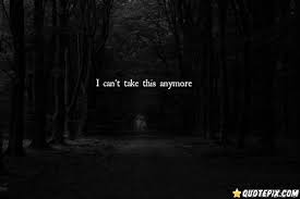 I Cant Take It Anymore Quotes Quotesgram