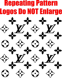 Within the fashion arena, the lv monogram is having something of a resurgence. Louis Vuitton Step And Repeat Pattern Decal Sticker 09