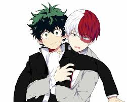 Boku No Hero Academia Todoroki Shouto Midoriya Izuku Tododeku Mha Hero My Hero My Hero Academia