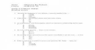 Soal Toeic Dan Pembahasannya