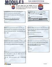 Practice your statistical skills by sorting sets of numbers according to their mean, median, mode, and range. Icivics Answer Key Voting Rights