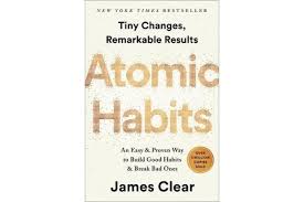 Atomic Habits book cover by James Clear