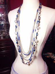 True Blue Layered With Chambray Jessicamaynard Mypremierdesigns Com Www Facebook Com Themainnerd Premier Designs Jewelry Combos Jewelry Design Premier Jewelry