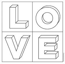 I want to assign different color to the specific values in a 3d plot. Draw 3d Block Love Letters Art Projects For Kids