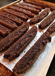 Double Chocolate Biscotti One Hundred Dollars A Month Recipe Chocolate Biscotti Recipe Easy Biscotti Recipe Biscotti Recipe