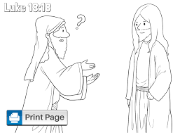 Coloring christian coloring pages for adults is one of my favorite ways to renew my mind to the truths in god's word. Jesus And The Rich Young Ruler Coloring Pages For Kids Connectus