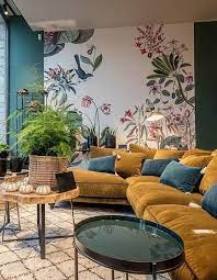 Comment pimper sa déco avec du jaune moutarde. Bleu Canard 40 Inspirations Pour Adopter La Tendance Du Moment