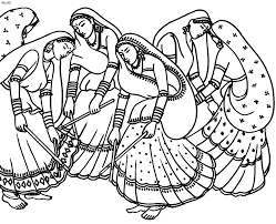 Great instrument as well as a piece of folk art. Mexican Folk Art Colouring Pages Coloring Home