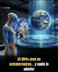  ¡Casi todos creen en extraterrestres… pero nadie se atreve a decirlo!  ✨ Imagina esto: estás rodeado de personas que secretamente creen en vida  inteligente fuera de la Tierra, pero todos piensan
