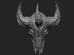 Angel Stone Demon Mathieu Aerni Art Concept Art Characters 3d Art