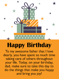 Thus, make sure you have the design with you. To My Awesome Father Happy Birthday Card Birthday Greeting Cards By Davia