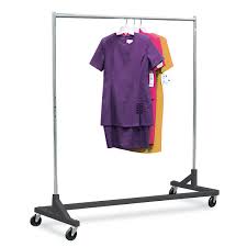 The entire clothing rack folds down to 5 in height, making it very easy to store anywhere when not being used. Retail Clothing Racks For Sale Rolling Z Rack Clothing Rack