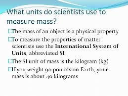 Weight Mass Volume And Density What Is Weight