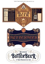 Diy La Bieraubeurre Et Boissons Des 3 Balais En 2020 Etiquettes Boisson Accessoire Harry Potter Artisanat Harry Potter