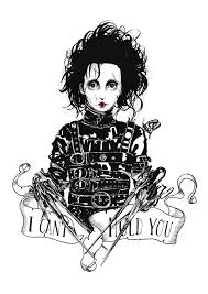 Discover more posts about edward scissorhands. Inktober 23 Edward Scissorhands Sold By Olivia Au Illustration On Storenvy