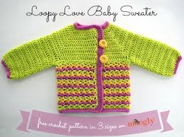 You might need a measuring tape which has both cm and inch on it to compare. 15 Free Baby Sweater Crochet Patterns