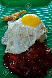 Rm2.50 tambah rendang kerang : Asian Tradition Food Nasi Lemak Telur Mata Stock Photo Picture And Royalty Free Image Image 117516589