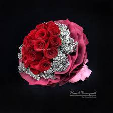 Roses With Baby Breath Bouquet Babys Breath Bouquet Flower Bar Babys Breath
