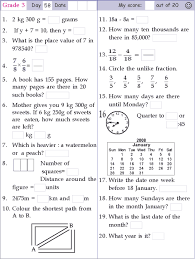 Mental Math Grade 3 Day 58 Mental Math Mental Math Mental Maths Worksheets Classroom Math Activities
