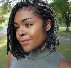 For black men, tight curly hair has more length than it appears. 17 Beautiful Braided Bobs From Instagram You Need To Give A Try