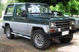 Daihatsu rocky generations, technical specifications and fuel economy. Daihatsu Rocky Wikipedia