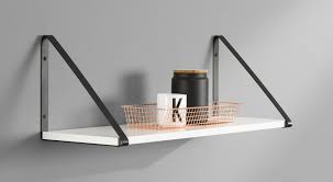 Bermuda Regalwinkel Fur Boden 25x1 9 Cm Schwarz Regal Halterung Regal Regalstutzen