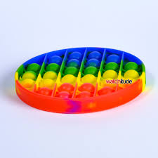 New design pop fidget toy. Pop D Rainbow Disc Bubble Popping Fidget Toy Piccolo Mondo Toys