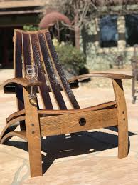 One Barrel One Chair Thanks For All The Inspiration Wine Barrel Chairs Barrel Furniture Plans Barrel Furniture