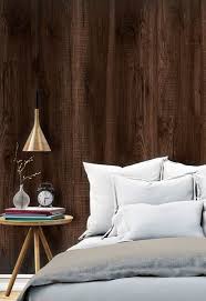 Here's how wood panelling can enliven plain walls and bring instant character and texture to otherwise ordinary spaces. Wallpaper Wooden Dream Wall Panels Bedroom Interior Design Bedroom Wood Effect Wallpaper