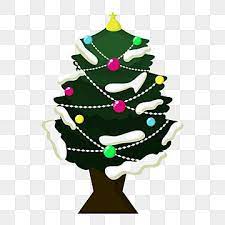 Christmas Tree With White Snow Png Clipart Tree Snow Bell Png And Vector With Transparent Background For Free Download Red Christmas Background Christmas Tree Background Christmas Vectors