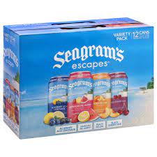 Label spotted january 26, 2017. Seagram S Escapes 12 Oz Cans Variety Pack Shop Malt Beverages Coolers At H E B