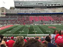 ohio stadium section 24a home of ohio state buckeyes