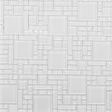 Self adhesive glass backsplash tiles options with crazy discounts and sales offers. Instant Mosaic Peel And Stick Pure White 12 In X 12 In X 6 Mm Glass Mosaic Wall Tile Ekb 04 103 The Home Depot