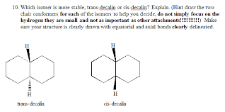 Solved For Each Compound, Which Isomer, Cis Or Trans, Is | Chegg.Com
