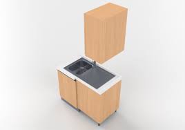 3d kitchens angular sink block