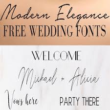 Date added trending popularity alphabetically number of styles. Modern Elegant Wedding Fonts Sheer White Magazine