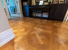 Laminate flooring is similar to hardwood, as it is finished with a print that closely resembles hardwood, while costing only a fraction of the real thing. Hardwood Flooring Facts The Finishing Store