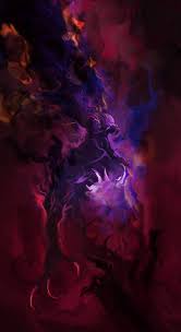 Dark Flame By Cobaltplasma On Deviantart Dark Colorful Wallpaper Purple Wallpaper
