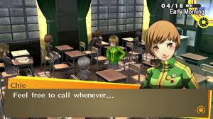Head to the samegawa flood plain riverbank to find him. Persona 4 Golden Asking Chie Yukiko Straight Out Youtube