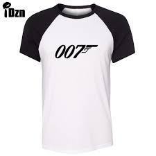 Shop with afterpay on eligible items. Idzn Unisex Sommer T Shirt Klassisch Tv Show James Bond No 007 Gun Kunst Muster Raglan Kurzarm Manner T Shirt Casual Tee Tops Tee Marker Tee Crosstee Towels Aliexpress