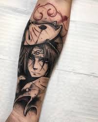 Tatuagem Naruto Itachi In 2020 Naruto Tattoo Anime Tattoos Kakashi Tattoo